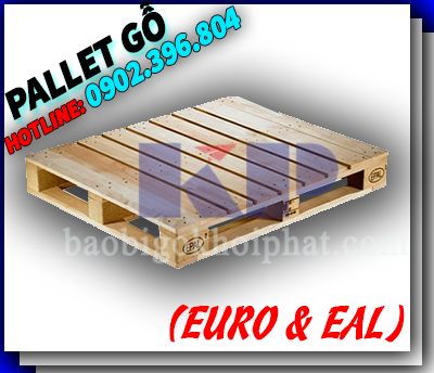 Pallet gỗ tiêu chuẩn - Công Ty TNHH Giải Pháp Đóng Gói Khôi Phát